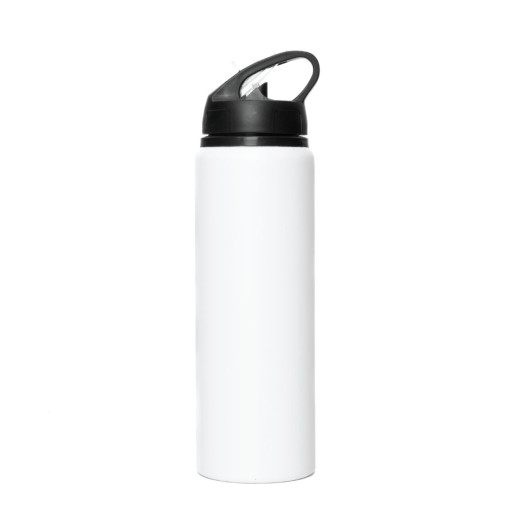 North Shore Straw Water Bottles White